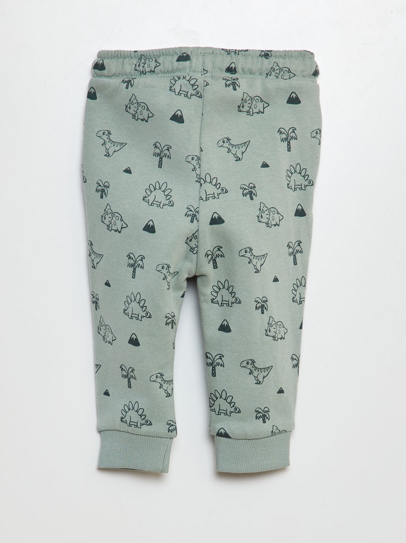 Jogging en molleton Vert - Kiabi