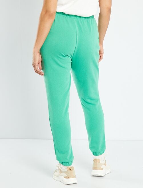 Pantalon en molleton avec imprimé - Toujours + chaud - Vert - Kiabi - 8.00€