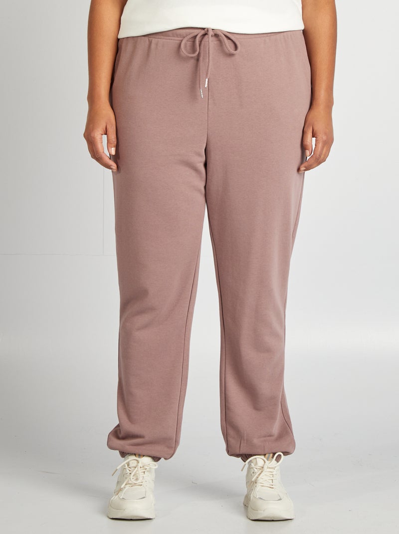 Jogging en molleton VIOLET - Kiabi