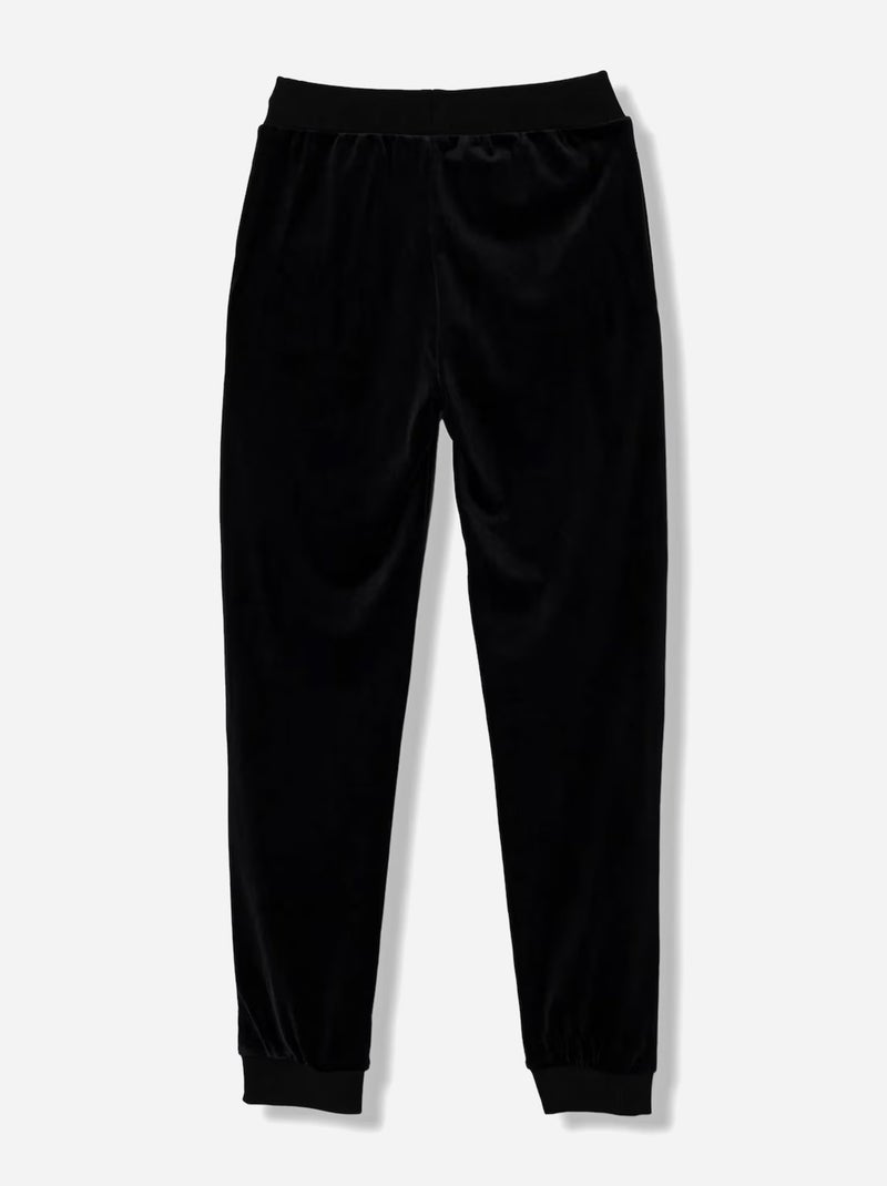 Jogging en velours - Guess kids Noir - Kiabi