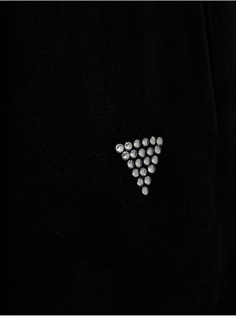 Jogging en velours - Guess kids Noir - Kiabi