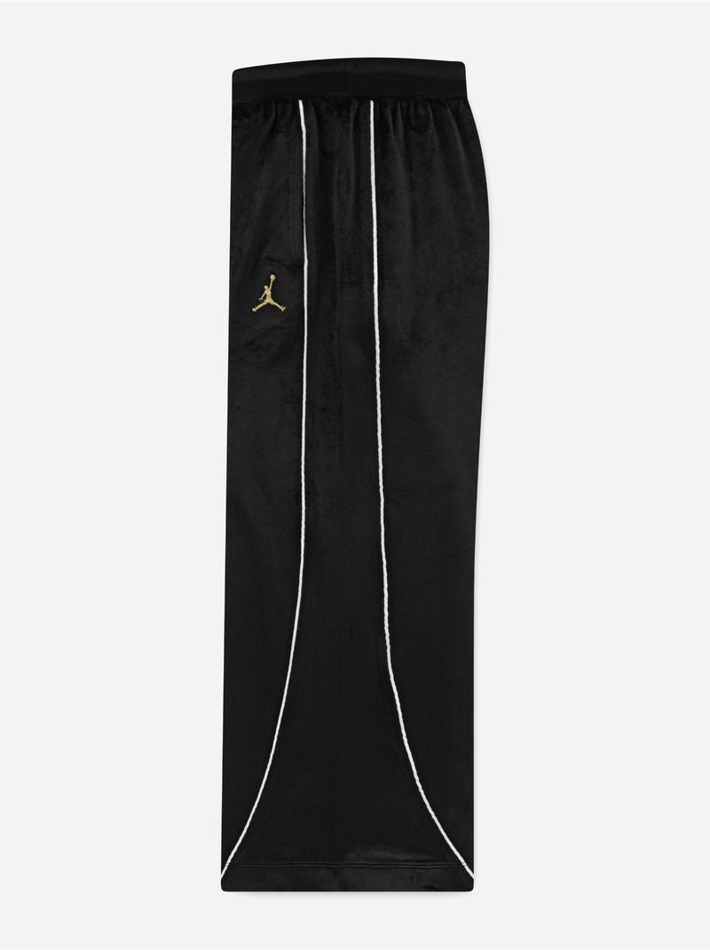Jogging en velours - Jordan Noir - Kiabi