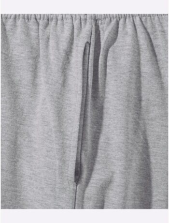 Jogging pour femme à ceinture élastique avec poches cousues - taille standard - moda vilona