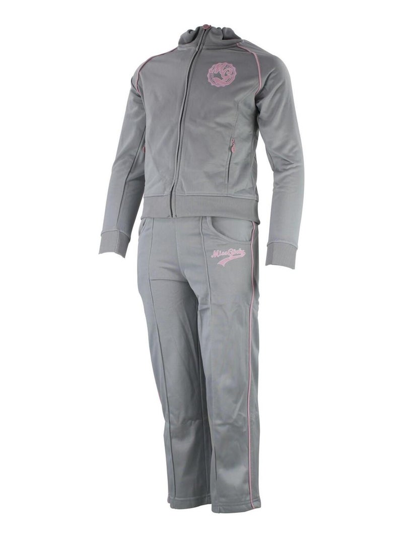 Jogging fille FIYA - MISS GIRLY Gris - Kiabi