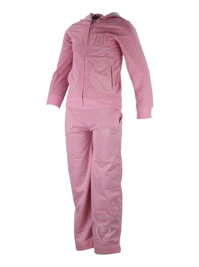 Jogging fille FOIRAL - MISS GIRLY Rose - Kiabi