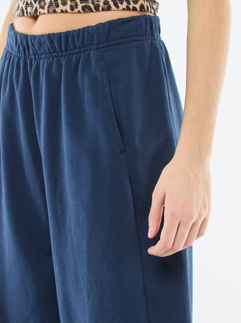 Jogging forme barrel Bleu marine - Kiabi