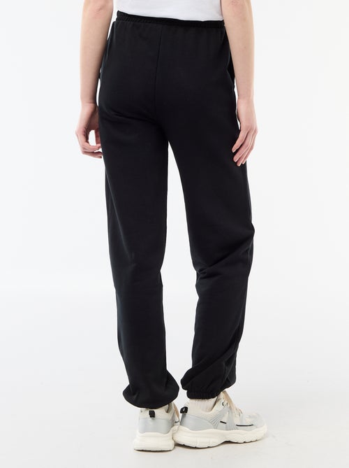 Jogging forme barrel en coton uni - Kiabi