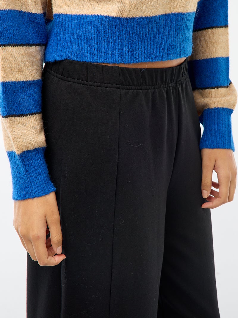 Jogging forme barrel Noir - Kiabi