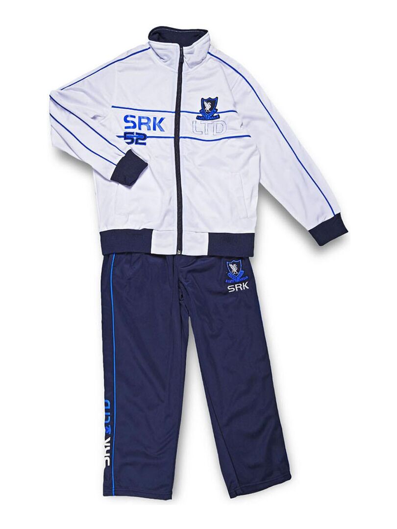 Nouveau Jogging Garcon Puma Bleu Noir et Blanc Bleu - Prêt-à