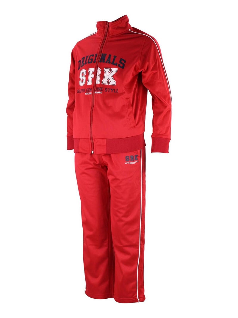 Jogging garçon EKORO - SRK Rouge - Kiabi