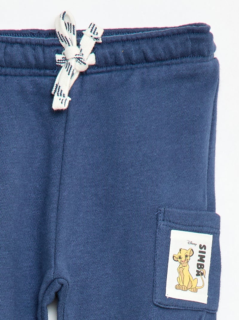 Jogging imprimé 'Simba' 'Disney' Bleu - Kiabi