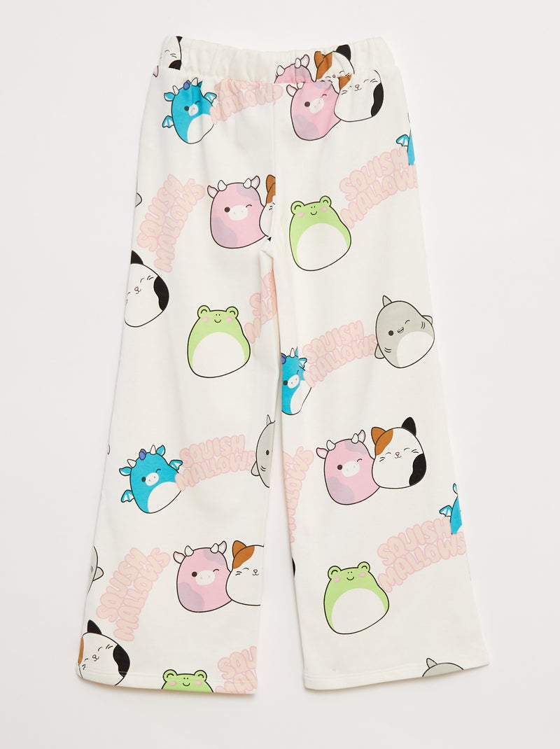 Jogging large à motif 'squishmallows' Blanc - Kiabi