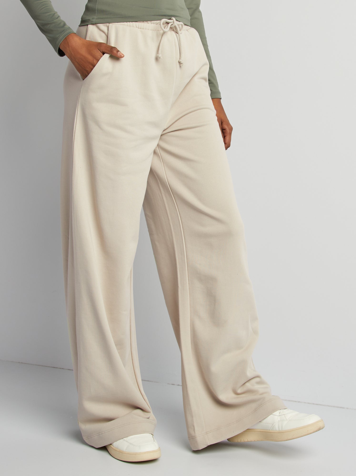 Jogging Fille 4 à 12 Ans - Pantalon Ample, Taille élastique, Doux, Décontracté, Style Hippie Hip Hop - 2