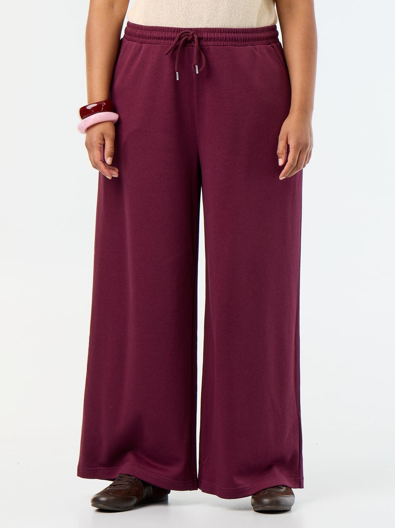 Jogging large uni Rose - Kiabi