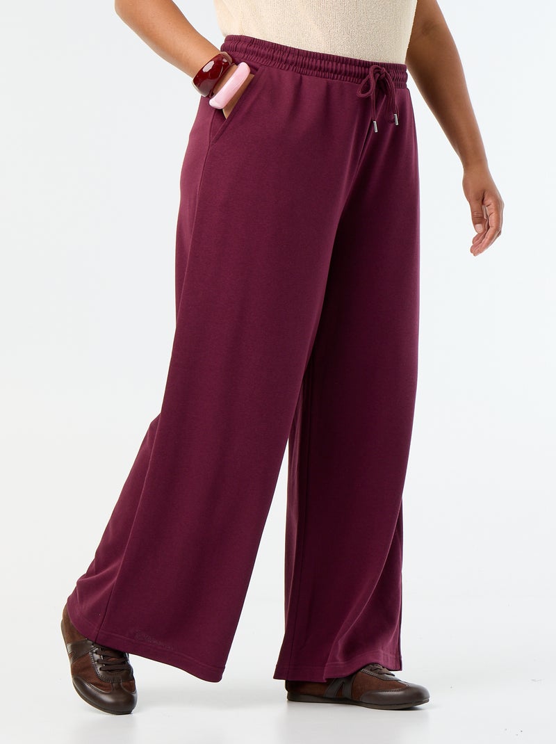 Jogging large uni Rose - Kiabi