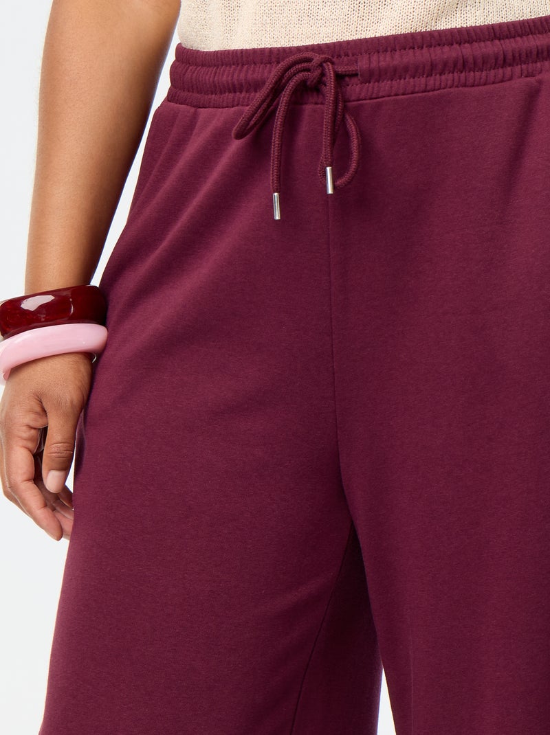 Jogging large uni Rose - Kiabi