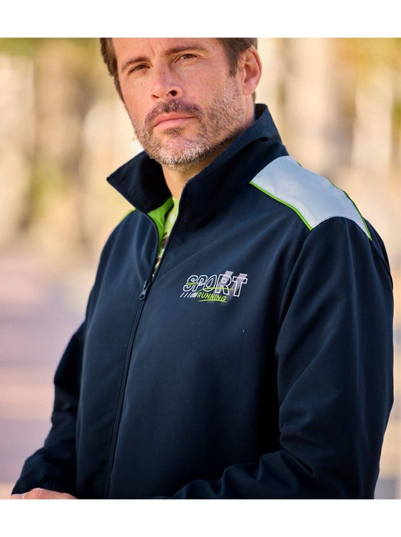 Jogging Microfibre Running   - ATLAS FOR MEN Bleu marine - Kiabi