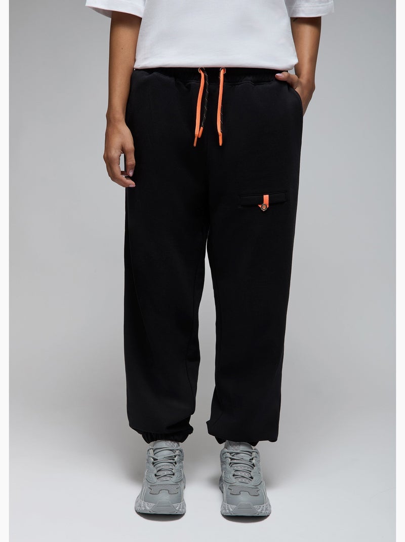 Jogging mie  femme - sae paris Noir - Kiabi