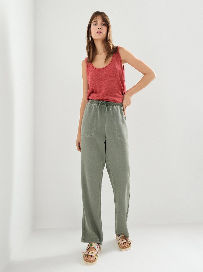 Jogging MO Fashion Vert - Kiabi