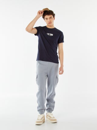 Jogging multi-poches en molleton