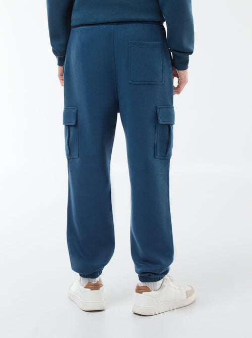 Jogging multi-poches en molleton - Kiabi