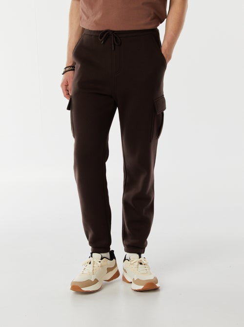 Jogging multi-poches en molleton - Kiabi