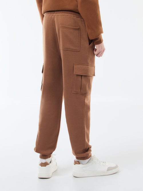 Jogging multi-poches en molleton - Kiabi