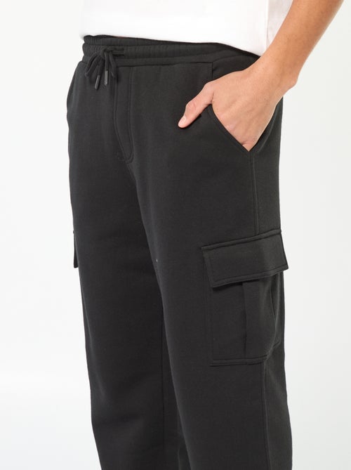 Jogging multi-poches en molleton - Kiabi