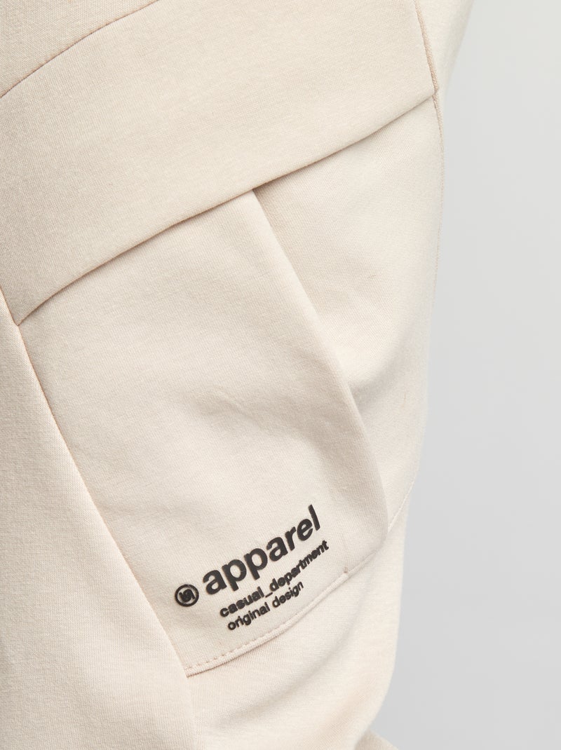 Jogging multi-poches Gris - Kiabi