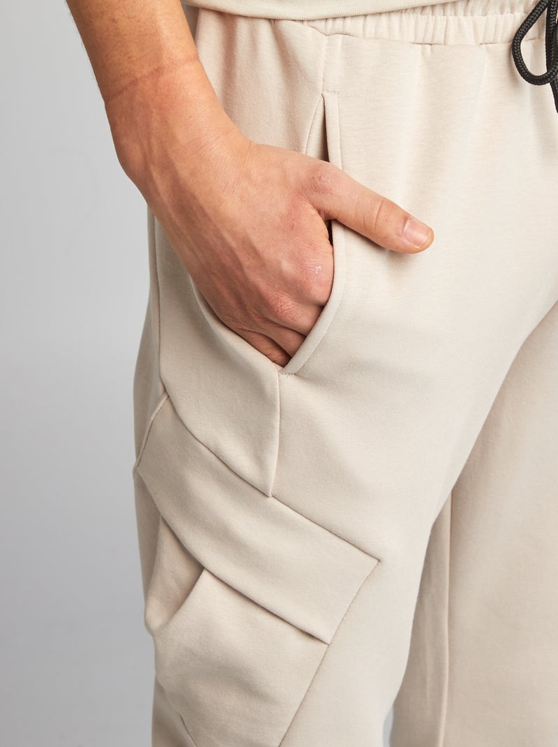 Jogging multi-poches Gris - Kiabi