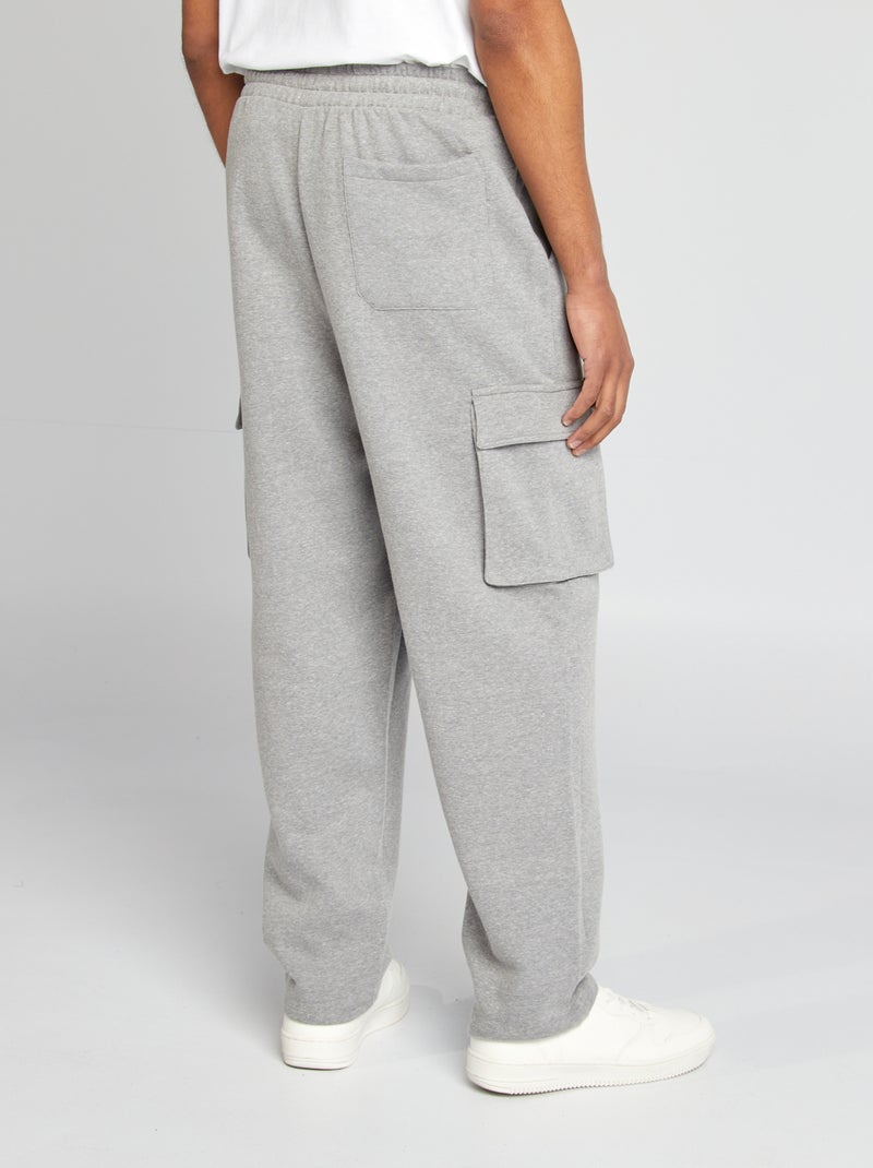 Jogging multipoche Gris - Kiabi