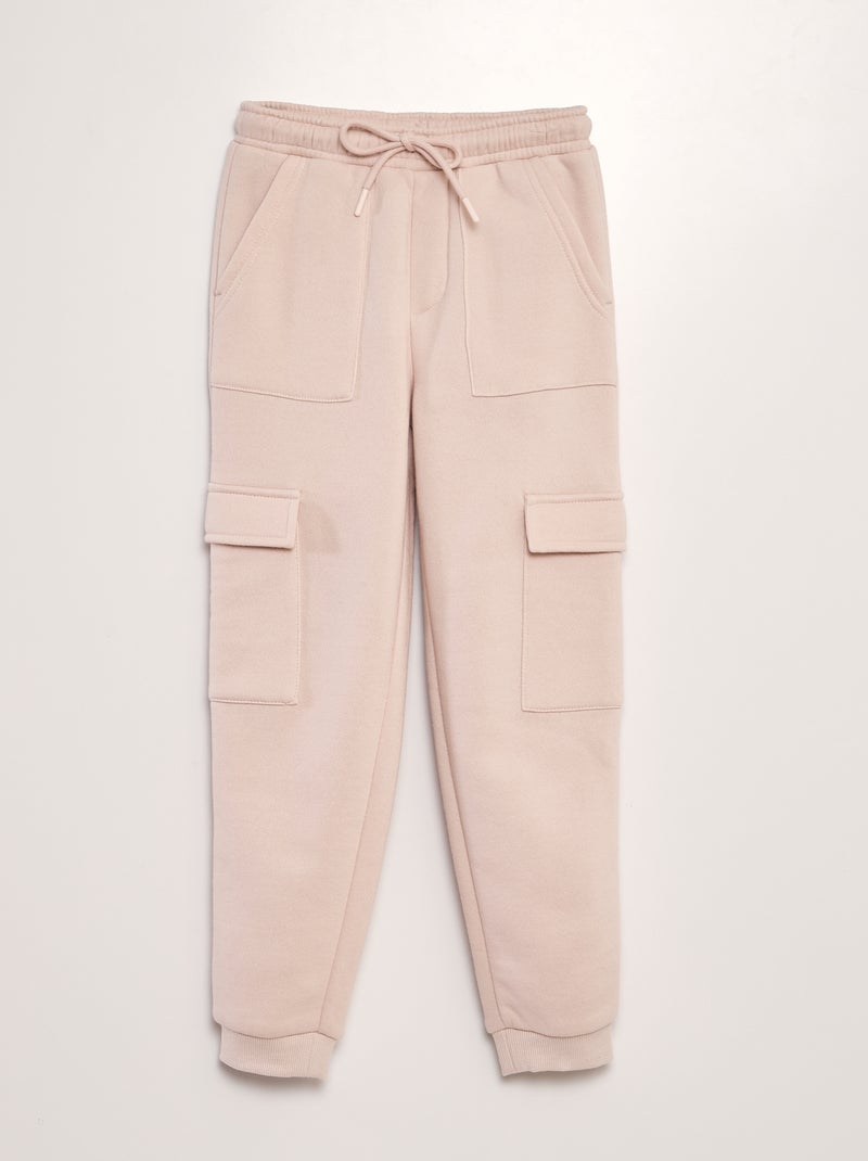Jogging multipoche uni Rose - Kiabi