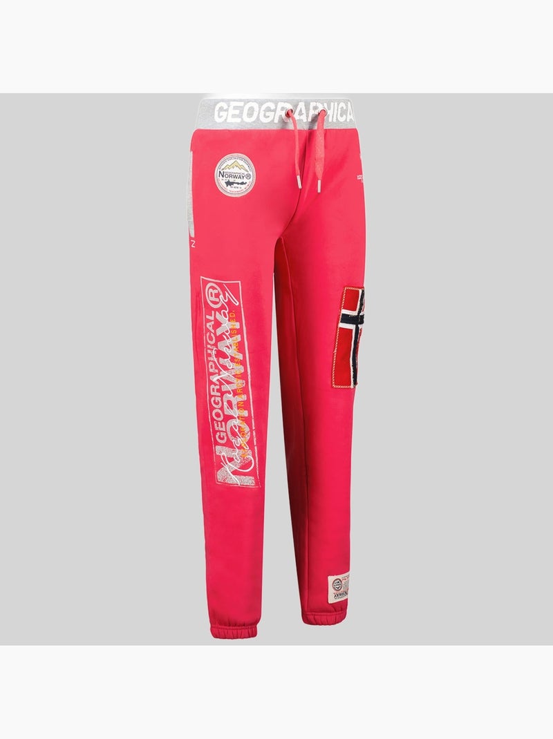 Jogging myer – geographical norway Rose fluo - Kiabi
