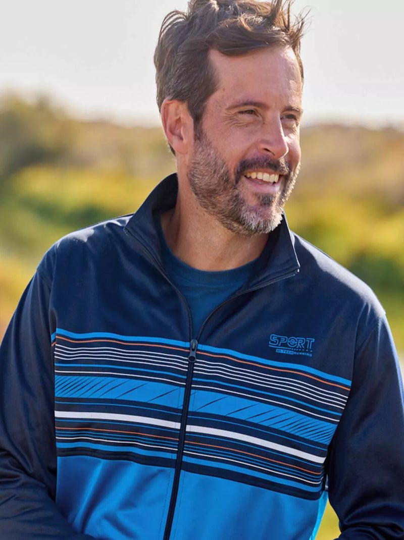 Jogging Outdoor Sport  - ATLAS FOR MEN Bleu marine - Kiabi