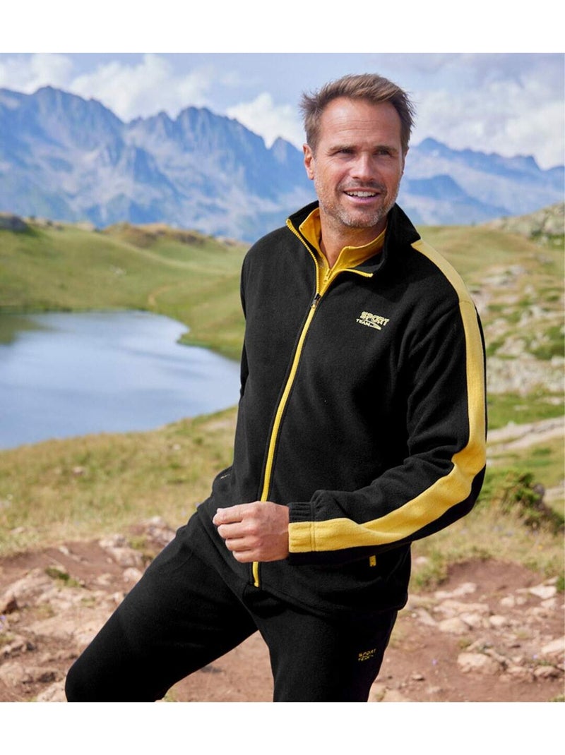 Jogging Polaire Winter  - ATLAS FOR MEN Noir - Kiabi