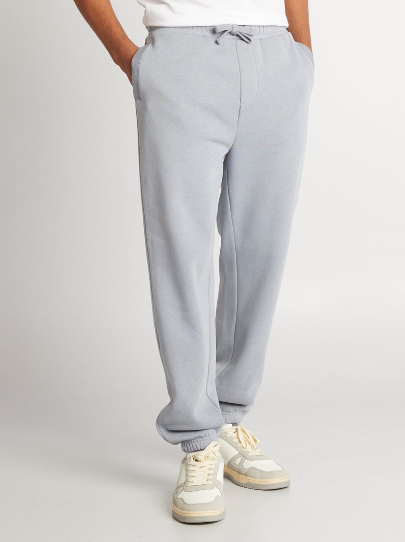 Jogging regular uni Bleu - Kiabi