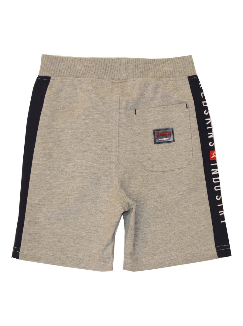 Jogging Short Enfant Gris Chiné Redskins Gris chiné - Kiabi