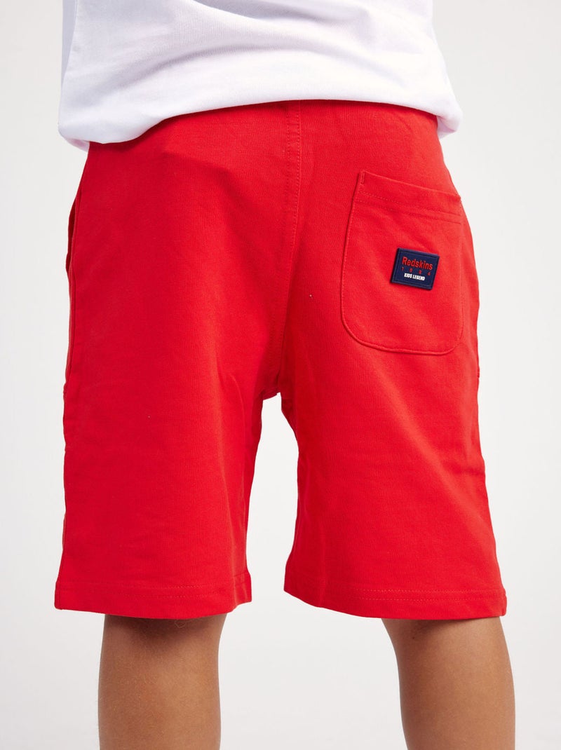 Jogging Short Enfant  Redskins Rouge - Kiabi