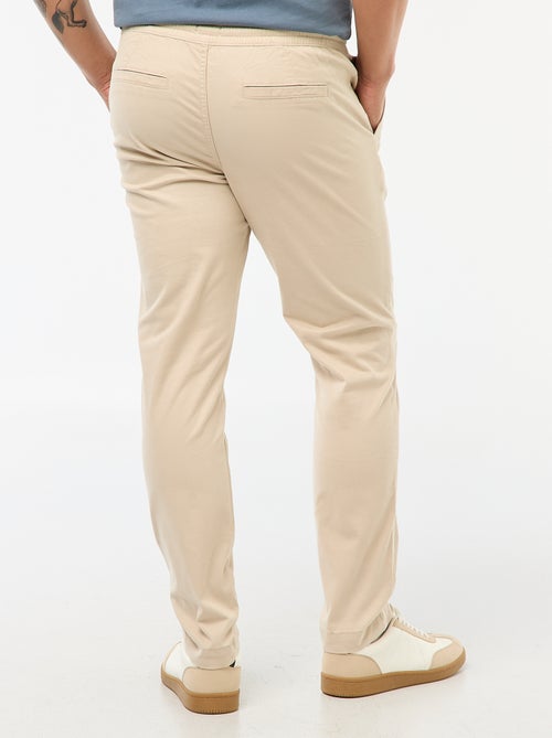 Jogging slim uni - Kiabi