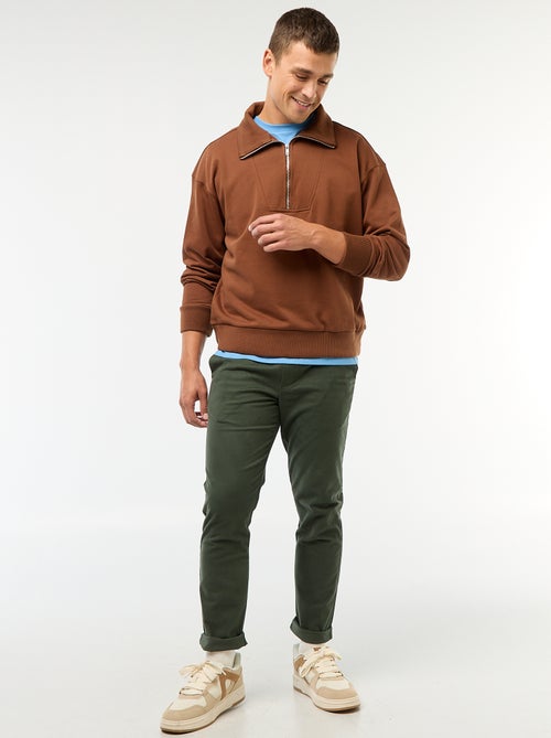 Jogging slim uni - Kiabi