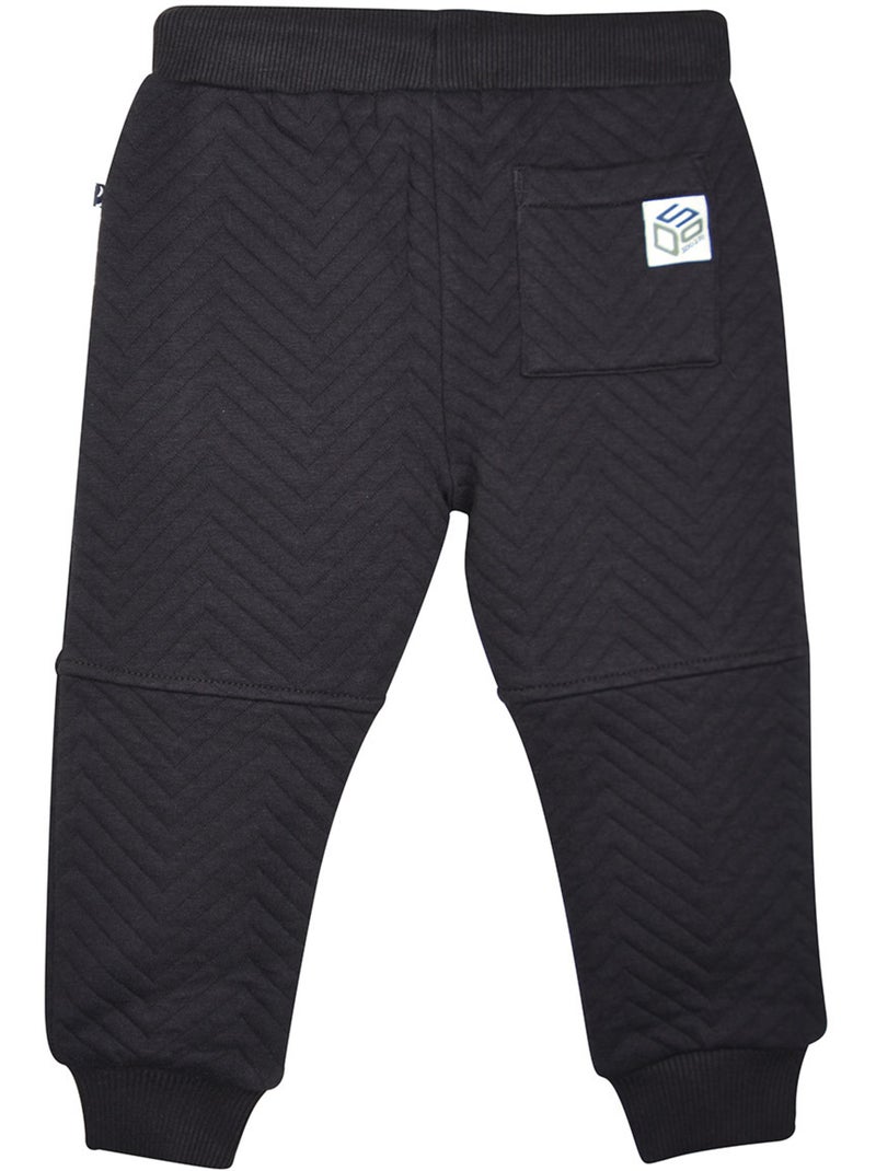 Jogging suny maille fantaisie enfant Gris - Kiabi