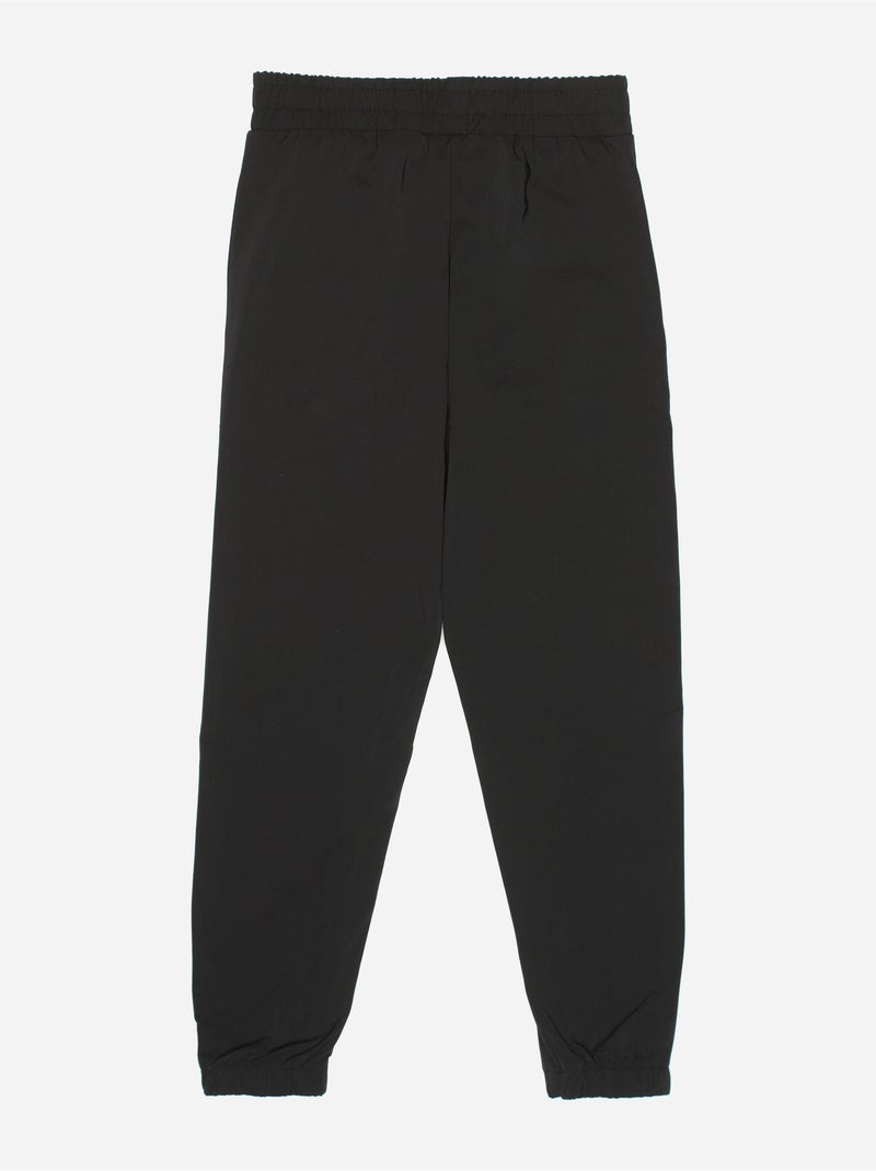 Jogging taille élastique - Helvetica Noir - Kiabi