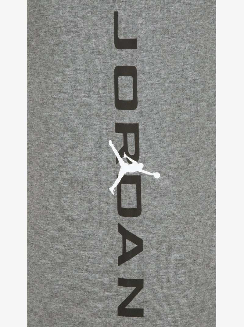 Jogging taille élastique - Jordan Gris - Kiabi