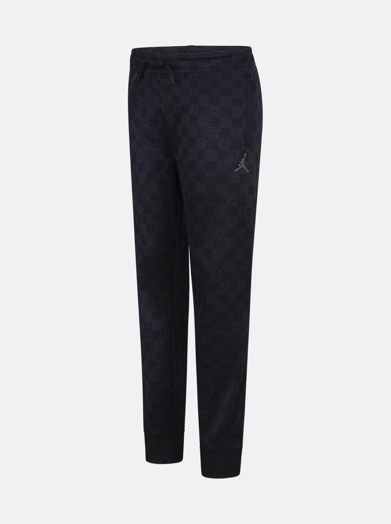 Jogging taille élastique - Jordan Noir - Kiabi