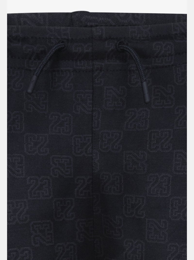 Jogging taille élastique - Jordan Noir - Kiabi