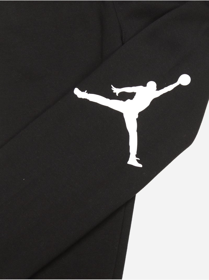 Jogging taille élastique - jordan Noir - Kiabi