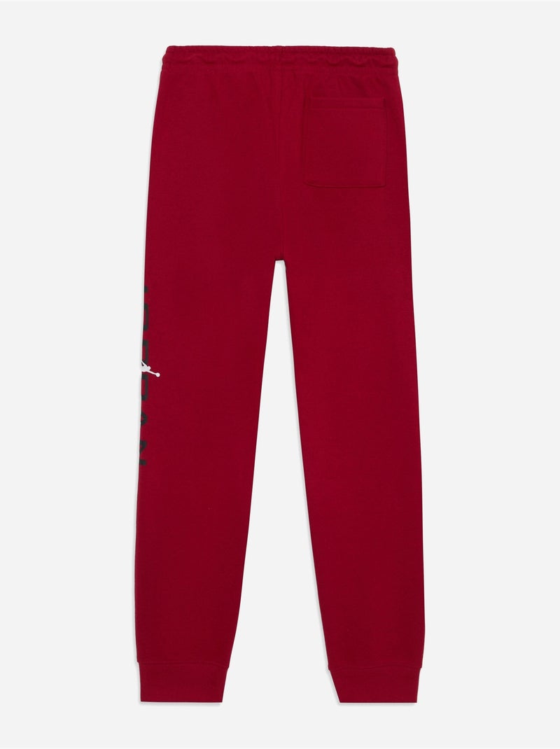 Jogging taille élastique - Jordan Rouge - Kiabi