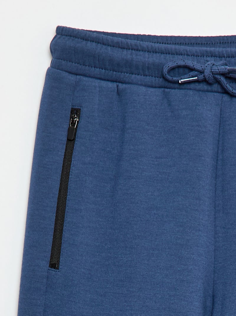 Jogging type néoprène Bleu - Kiabi