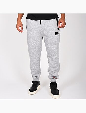 Jogging UFC homme gris streetwear entraînement