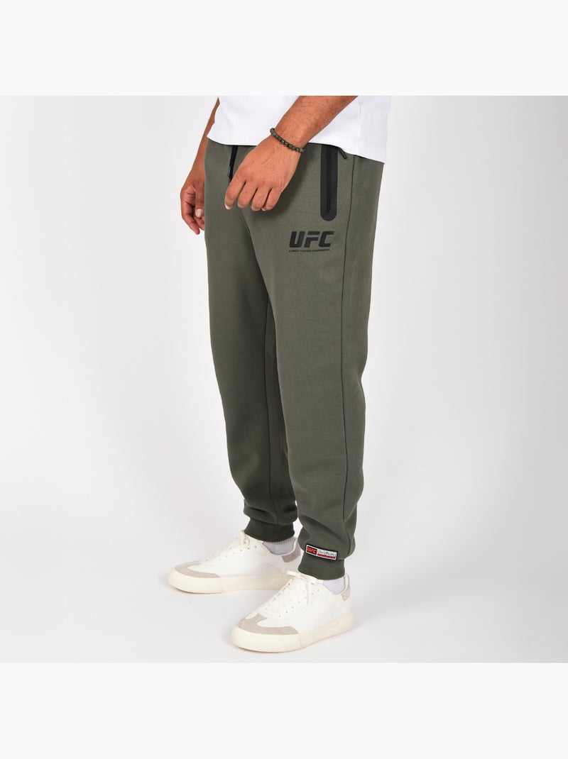 Jogging UFC homme kaki pantalon sport training fitness Kaki - Kiabi